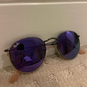 Ray-Ban Sunglasses with Purple Lenses